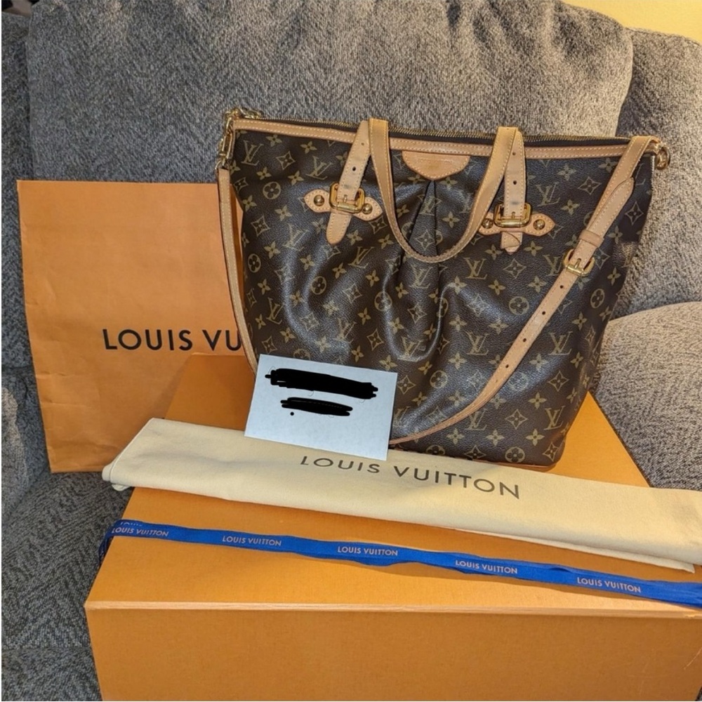Louis Vuitton Monogram Tote Bag authentic GM